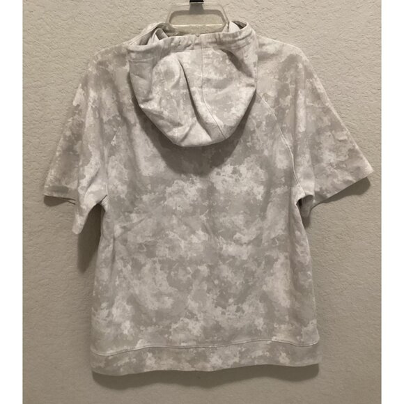 Old Navy Short-Sleeve Hooded Sweatshirt With Pocket Details In Camouflage Light - Picture 5 of 5